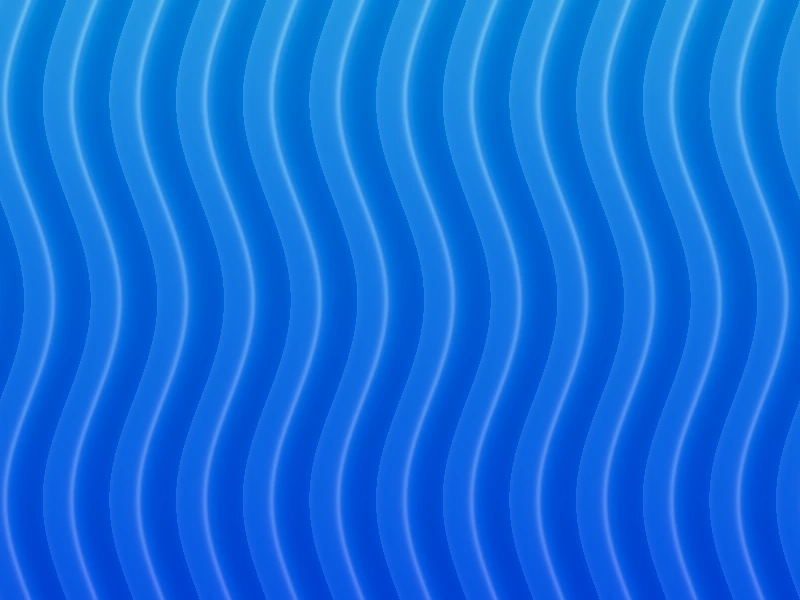 Fluted glass distortion example
