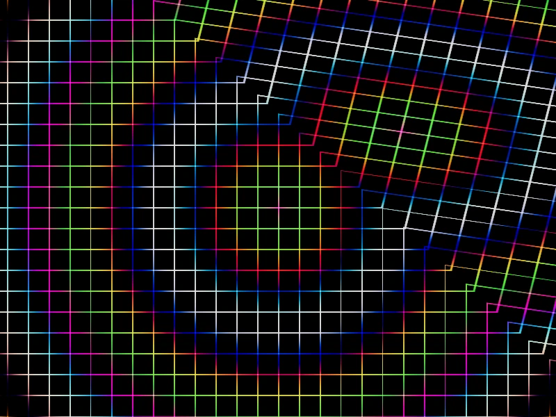 Mirror distortion example