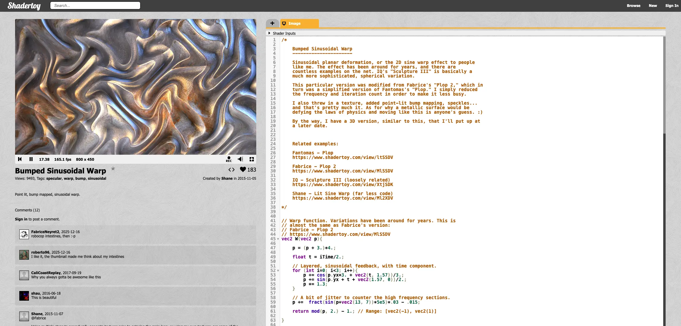 Shadertoy playground