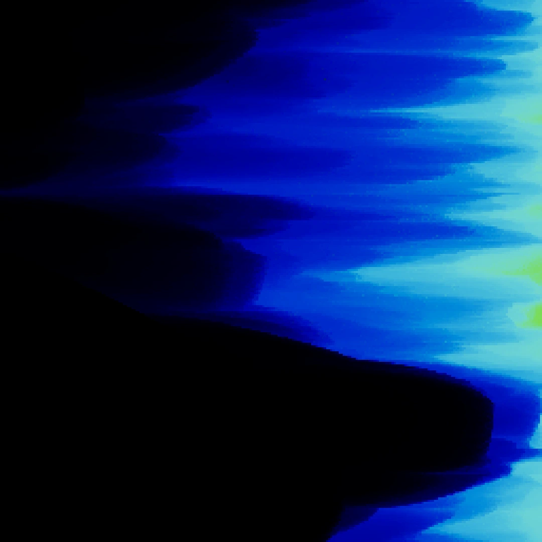 Pixel sorting a video frame by frame